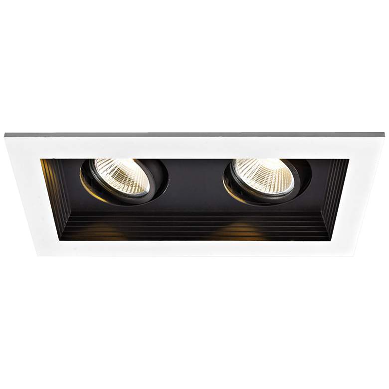 Image 1 WAC Double Spot Light 22W LED New Construction Recessed Kit