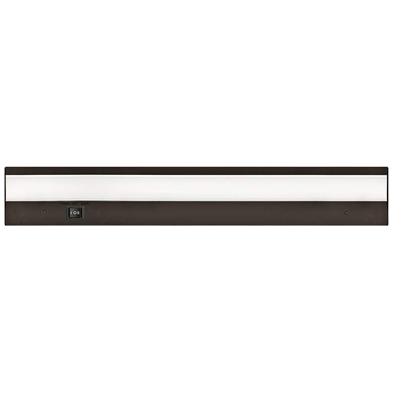 Image 1 WAC DUO 18 inch Wide Bronze LED Under Cabinet Light