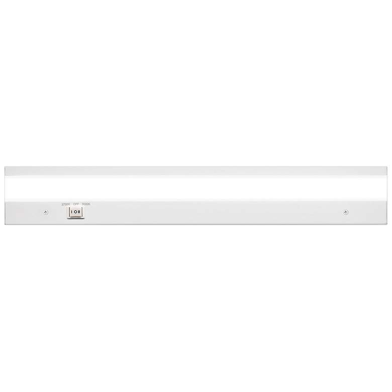 Image 1 WAC DUO 18" Wide White LED Under Cabinet Light