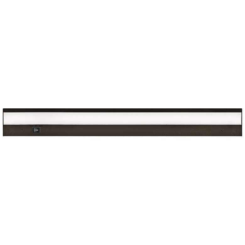 Image 1 WAC DUO 24" Wide Bronze LED Under Cabinet Light