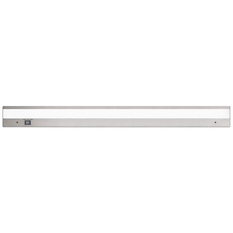 Image 1 WAC DUO 30 inch Wide Brushed Aluminum LED Under Cabinet Light