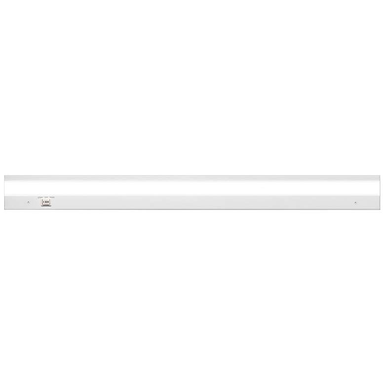 Image 1 WAC DUO 30 inch Wide White LED Under Cabinet Light