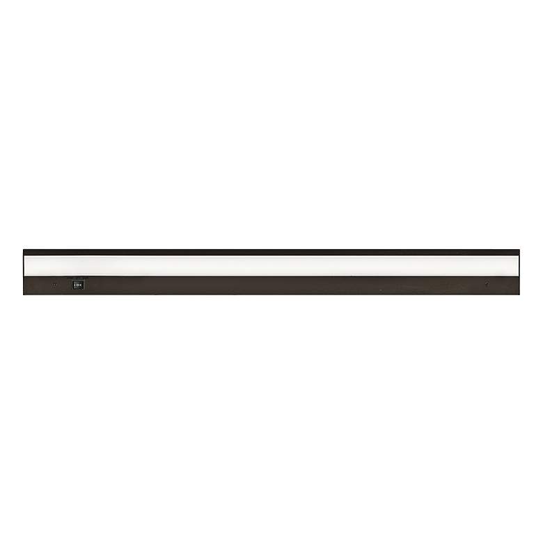 Image 1 WAC DUO AC-LED 36" Wide Bronze Under Cabinet Light