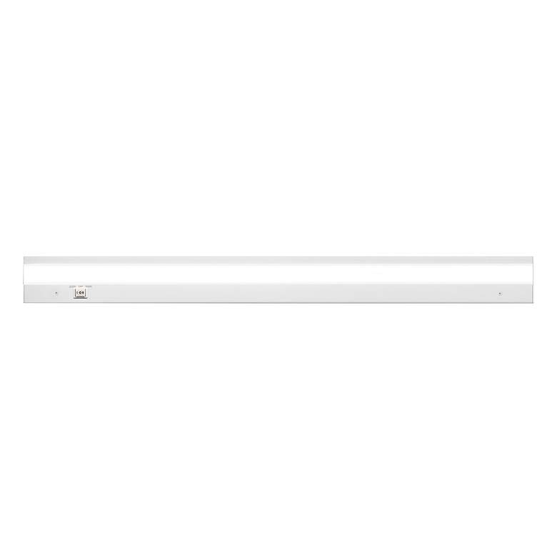 Image 1 WAC DUO AC-LED 36"W White Powder Coat Under Cabinet Light