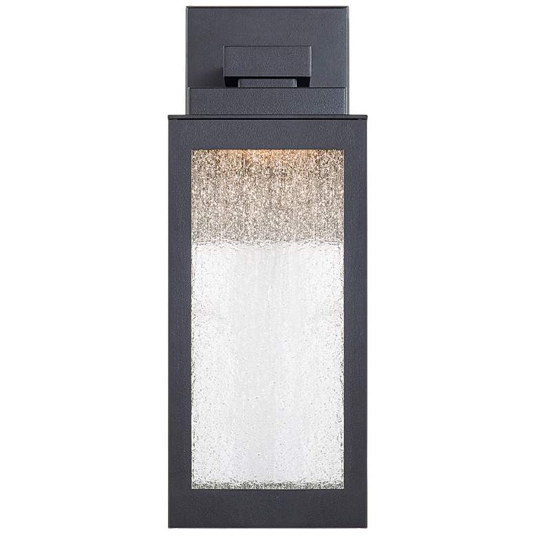 Image 3 WAC dweLED Amherst 14" High Black LED Outdoor Wall Light more views