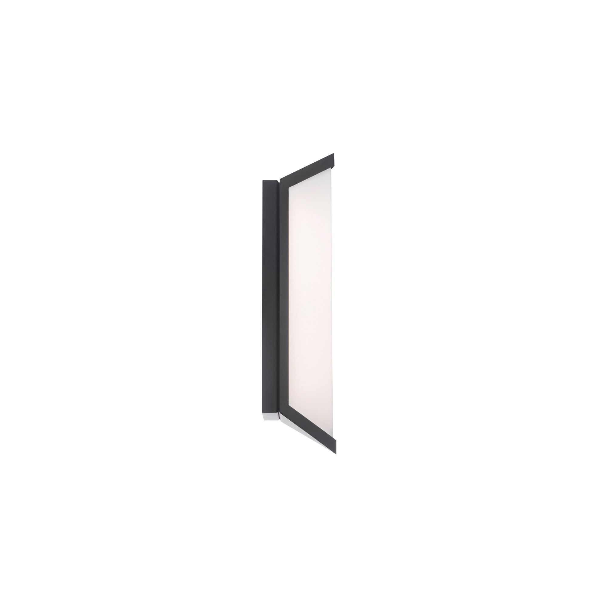 Image 3 WAC dweLED Corte 15 1/2" High Black LED Outdoor Wall Light more views