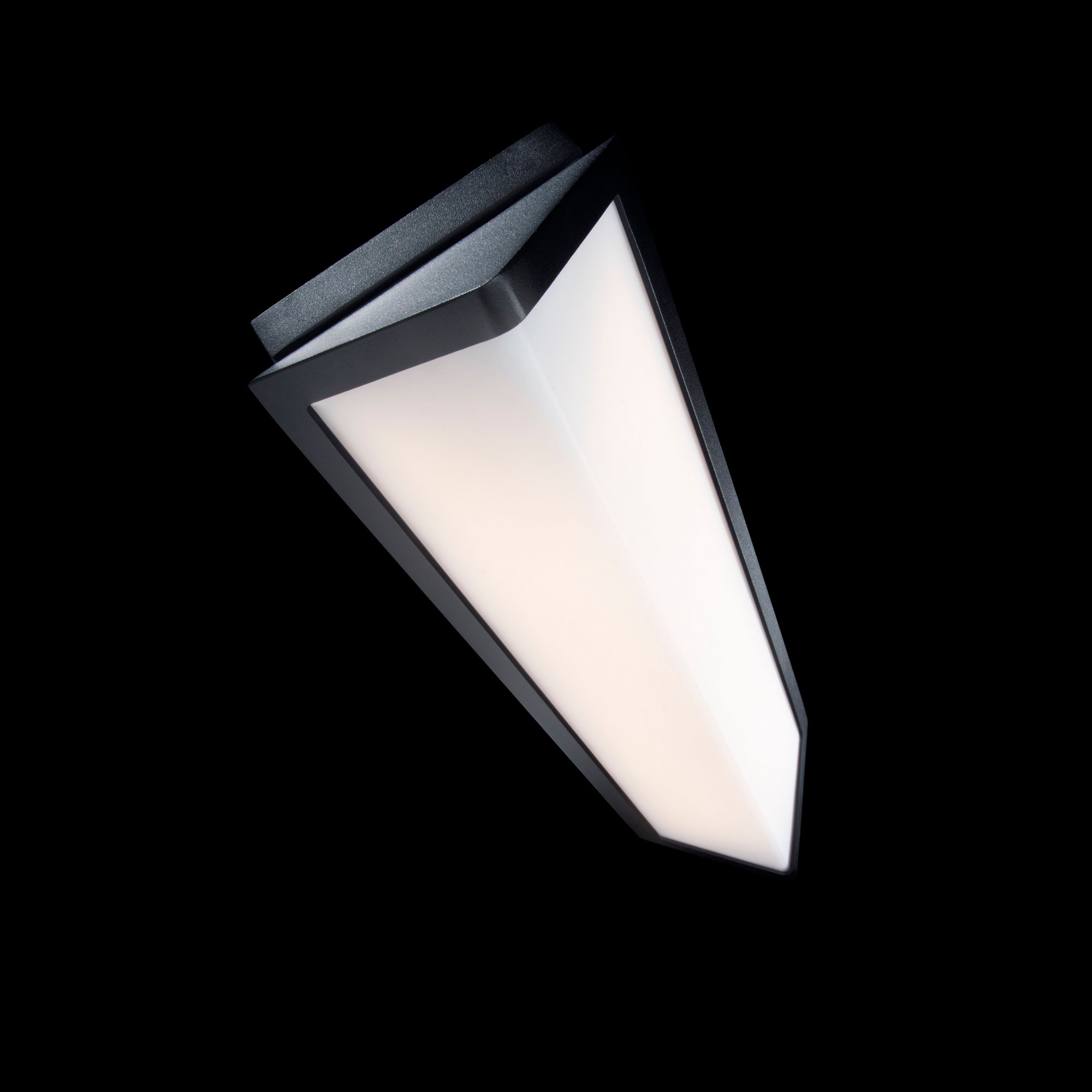 Image 5 WAC dweLED Corte 15 1/2" High Black LED Outdoor Wall Light more views