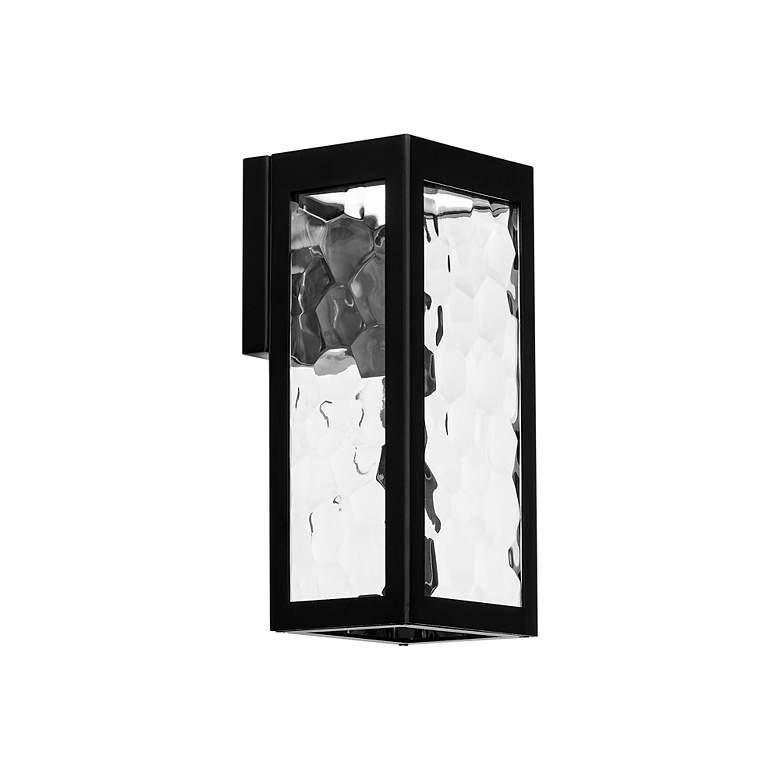 Image 2 WAC dweLED Hawthorne 11" High Black LED Outdoor Wall Light