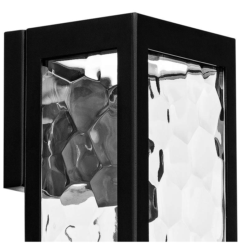 Image 3 WAC dweLED Hawthorne 11" High Black LED Outdoor Wall Light more views