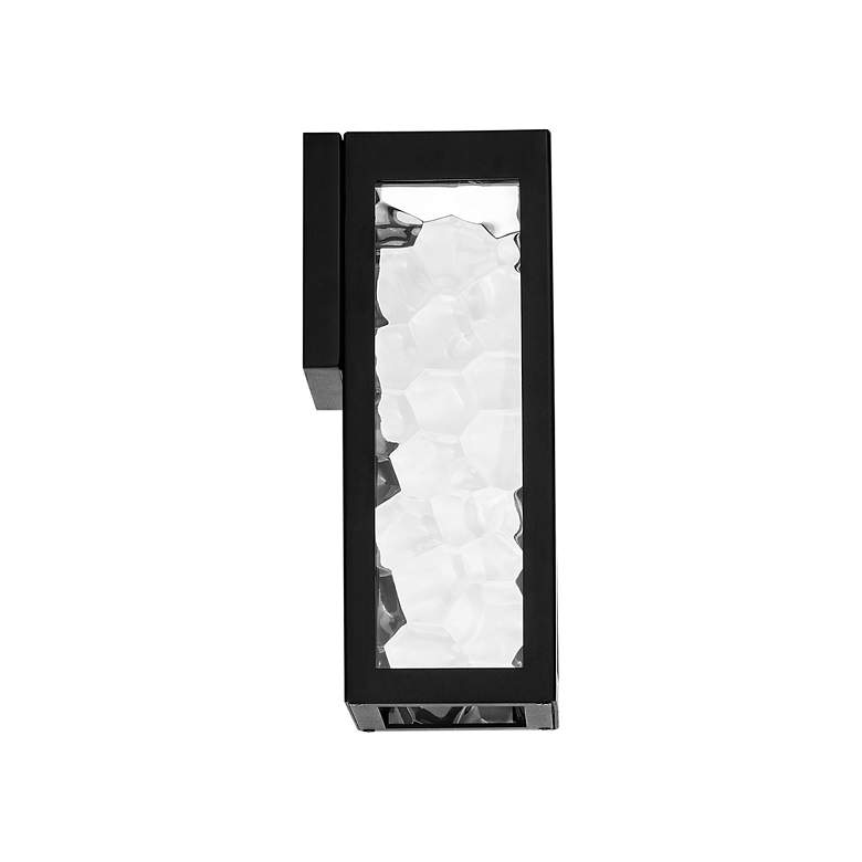 Image 4 WAC dweLED Hawthorne 11" High Black LED Outdoor Wall Light more views
