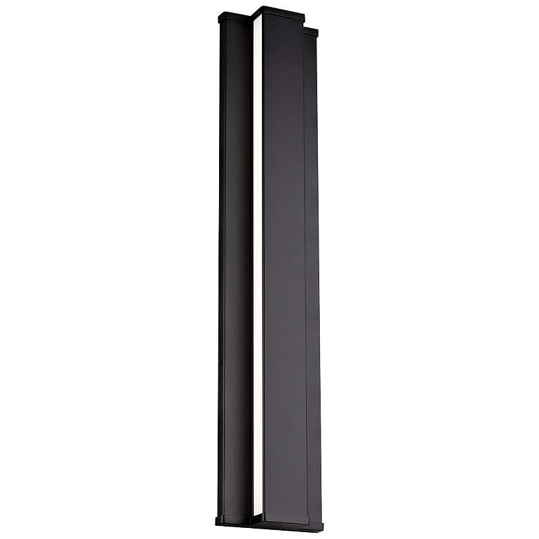 Image 2 WAC dweLED Revels 24" High Black LED Outdoor Wall Light