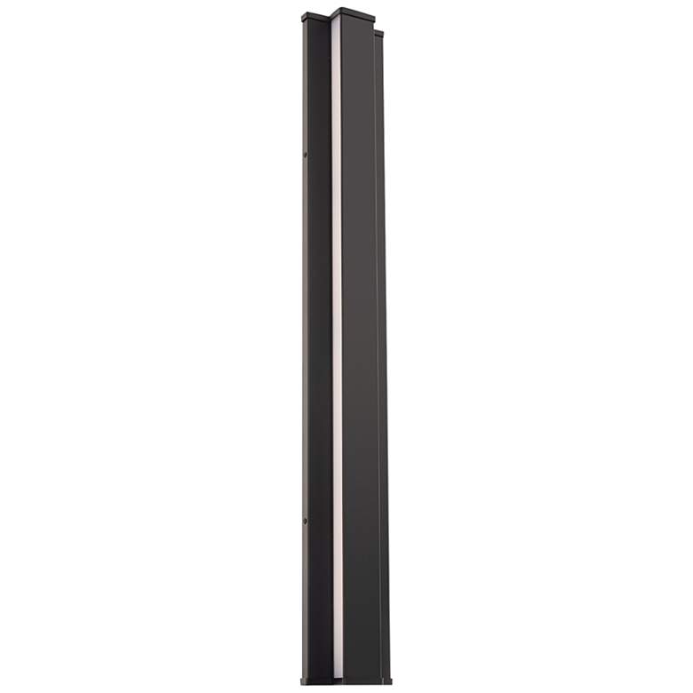 Image 1 WAC dweLED Revels 36" High Black LED Outdoor Wall Light