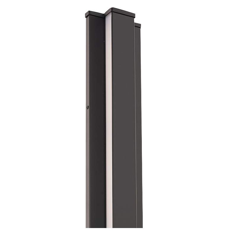 Image 2 WAC dweLED Revels 36" High Black LED Outdoor Wall Light more views