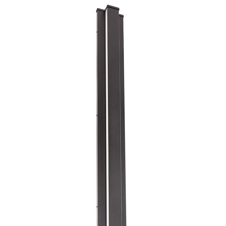 Image 2 WAC dweLED Revels 72" High Black LED Outdoor Wall Light more views