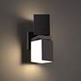 2_WAC dweLED Vaiation 12 1/2"H Black LED Outdoor Wall Light