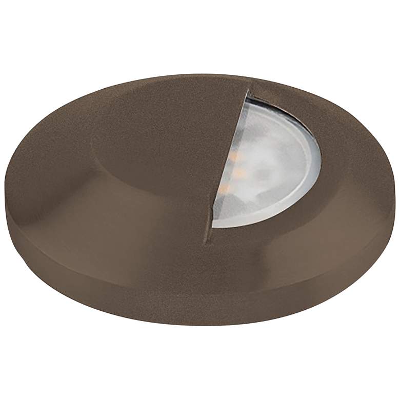 Image 1 WAC Endel 3 inch Wide Bronze Surface Mount 2700K LED Step Light