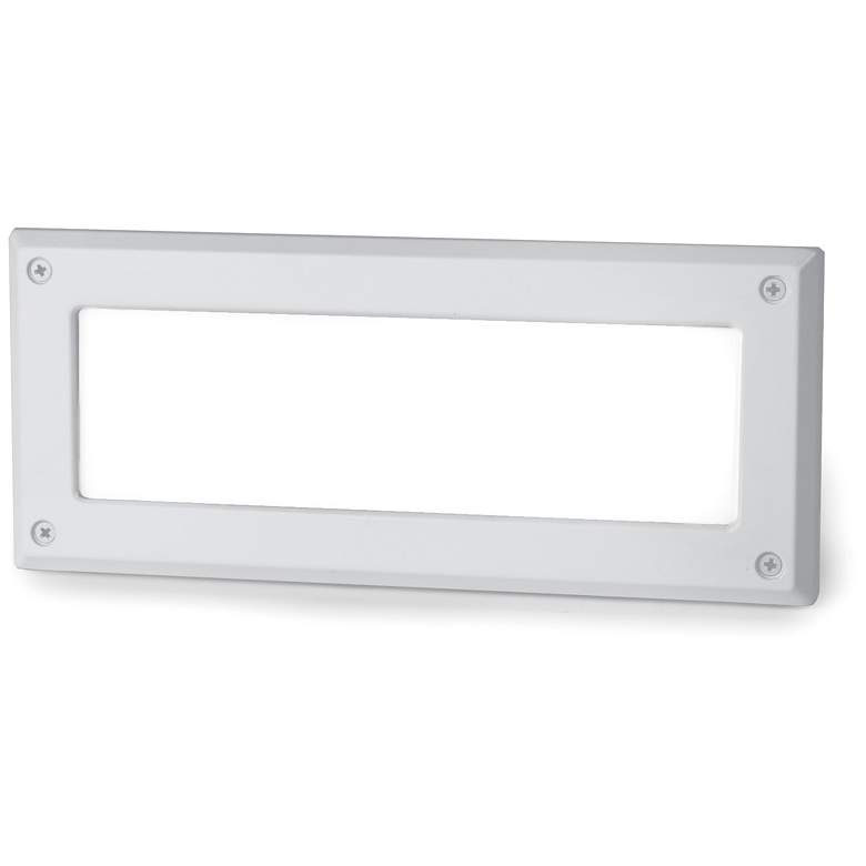 Image 1 WAC Endurance 9 1/2"W Architectural Graphite LED Brick Light