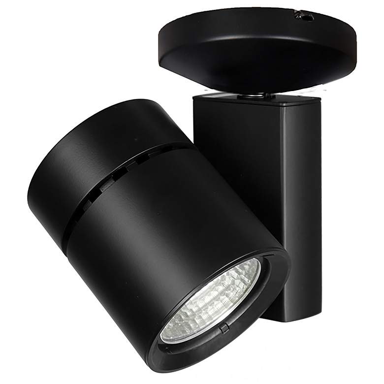 Image 1 WAC Exterminator II Black 52W LED Track Ceiling Spot Light