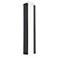 WAC Fiction 26" High Black LED ADA Outdoor Wall Light