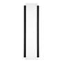 2_WAC Fiction 26" High Black LED ADA Outdoor Wall Light more views