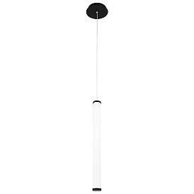 Image1 of WAC Flare 2 1/2" Wide Black LED Mini Pendant