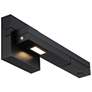 Thumbnail1 of WAC Flip 22" Wide Black Right Facing Plug-In Swing Arm Wall Light