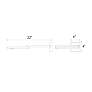 Thumbnail3 of WAC Flip 22" Wide Black Right Facing Plug-In Swing Arm Wall Light more views