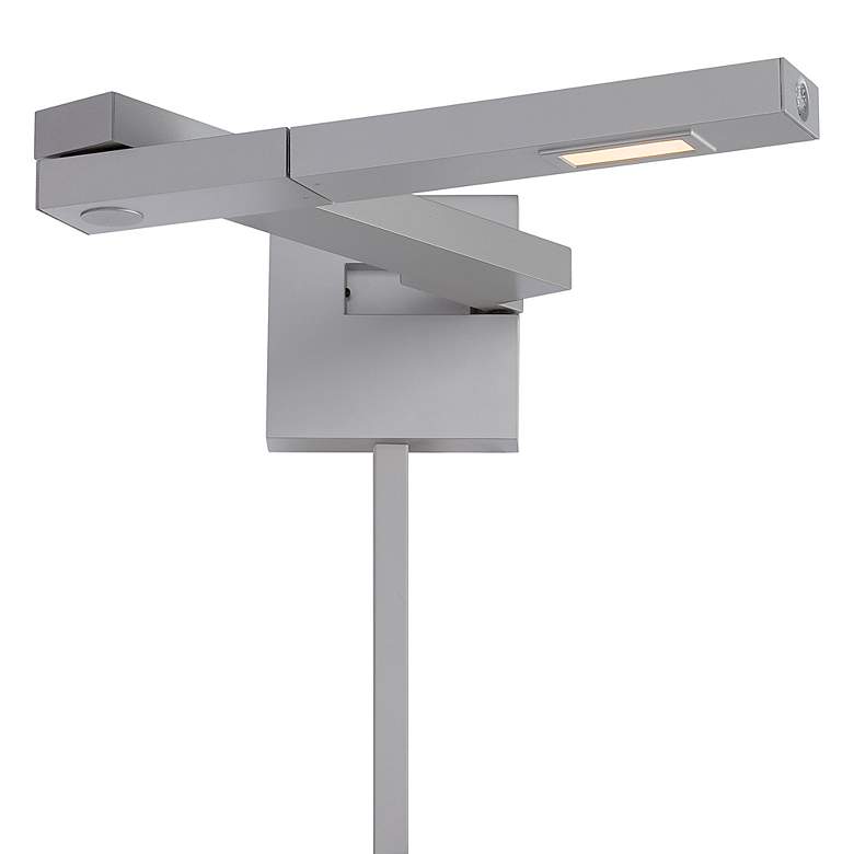 Image 2 WAC Flip Titanium LED Left Swing Arm Wall Lamp more views