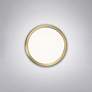 2_WAC Geos 10 1/4" Wide Brushed Brass 2700K LED Ceiling Light more views
