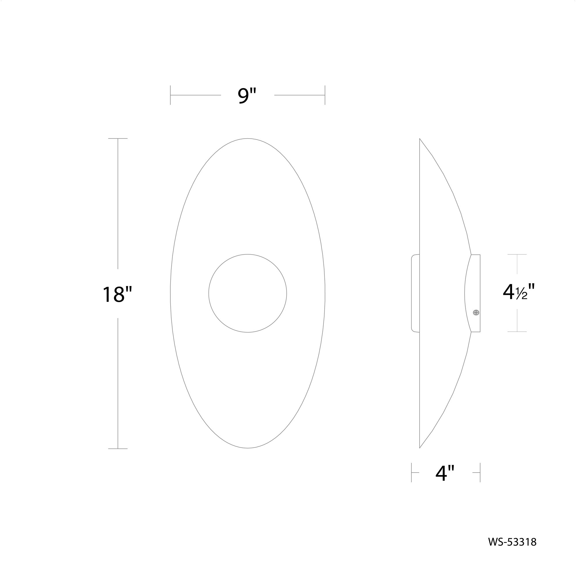 Image 7 WAC Glamour 18" High Aged Brass LED Wall Sconce more views