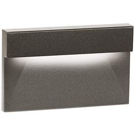 Image1 of WAC Graf 5" Wide Bronze Downward LED Step and Wall Light