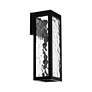 3_WAC Hawthorne 18" High Black LED Outdoor Wall Light