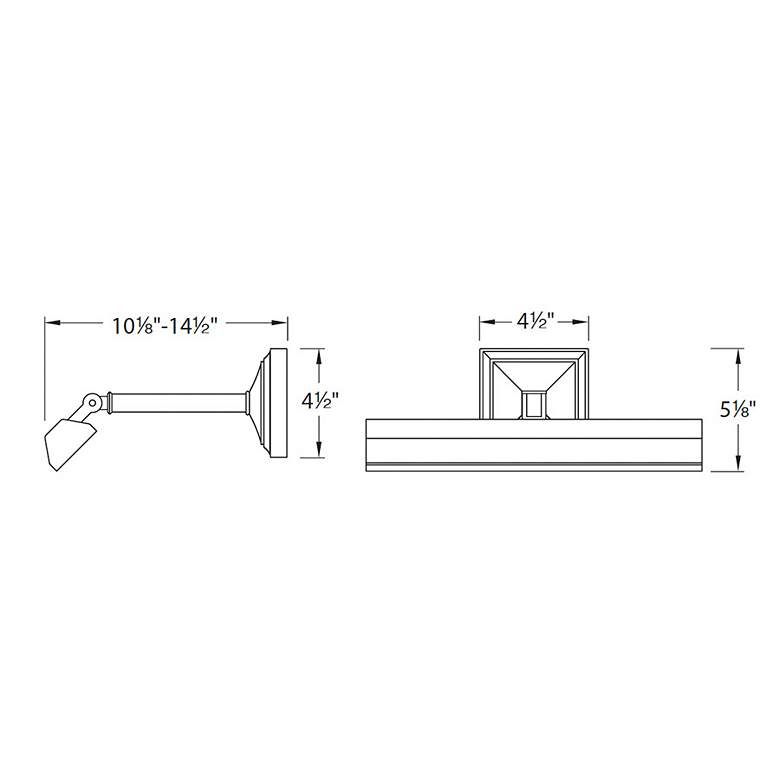 Image 2 WAC Hemmingway Brass 24" Wide LED Picture Light more views