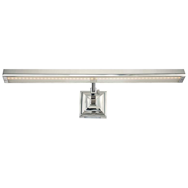 Image 1 WAC Hemmingway Polished Nickel 24" Wide LED Picture Light