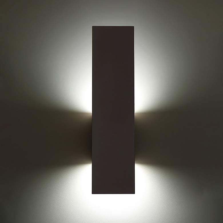 Image 4 WAC Icon 20" High Bronze LED Outdoor Wall Light more views