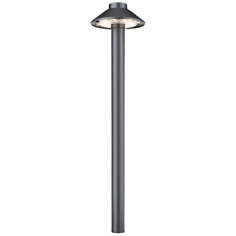 Image 1 WAC Interpath 15" High Black 2700K LED Path Light