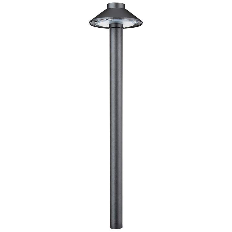 Image 2 WAC Interpath 15" High Black 2700K LED Path Light more views