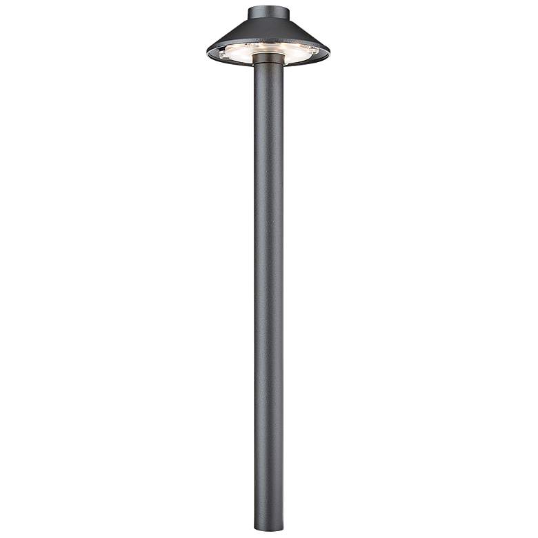 Image 1 WAC Interpath 15" High Black 3000K LED Path Light