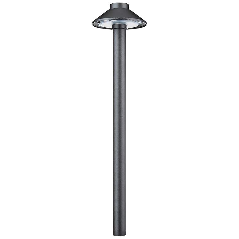 Image 2 WAC Interpath 15" High Black 3000K LED Path Light more views