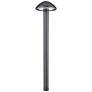 Thumbnail2 of WAC Interpath 15" High Black Metal 3000K LED Path Light more views