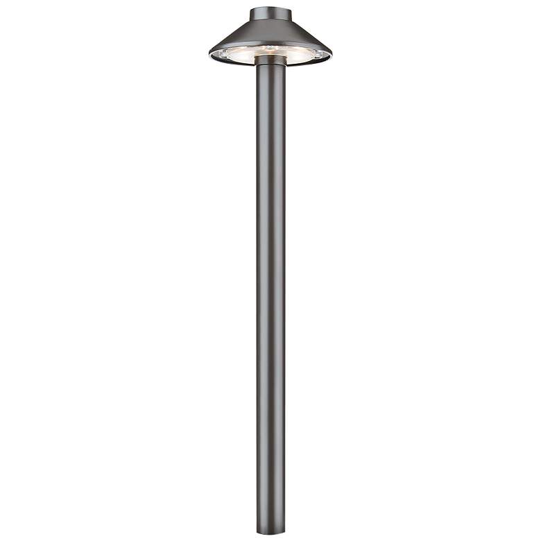 Image 1 WAC Interpath 15" High Bronze Brass 2700K LED Path Light