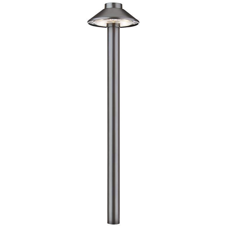 Image 1 WAC Interpath 15" High Bronze Brass 3000K LED Path Light