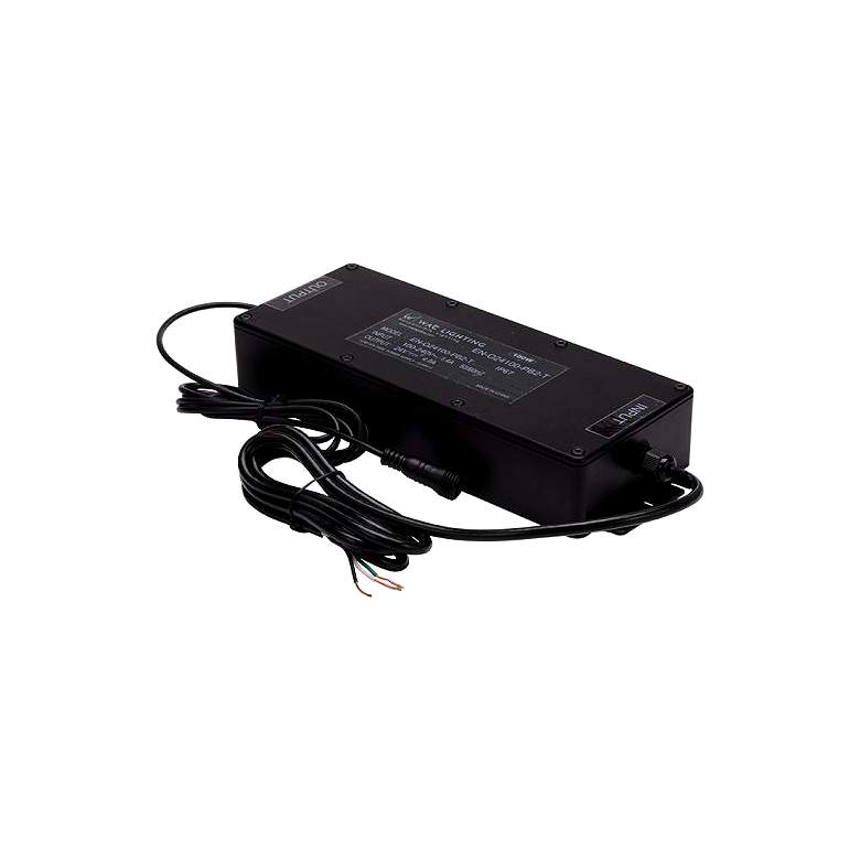 Image 1 WAC InvisiLED 11.44 inch Wide Black Class 2 Remote Transformer