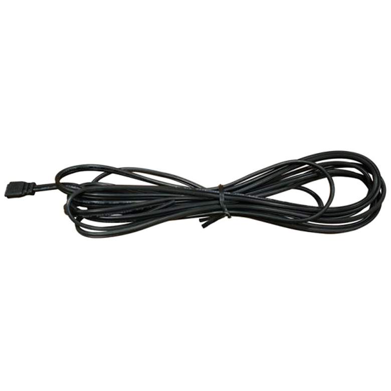 Image 1 WAC InvisiLED 12-Feet Black In-Wall Rated Extension Cable