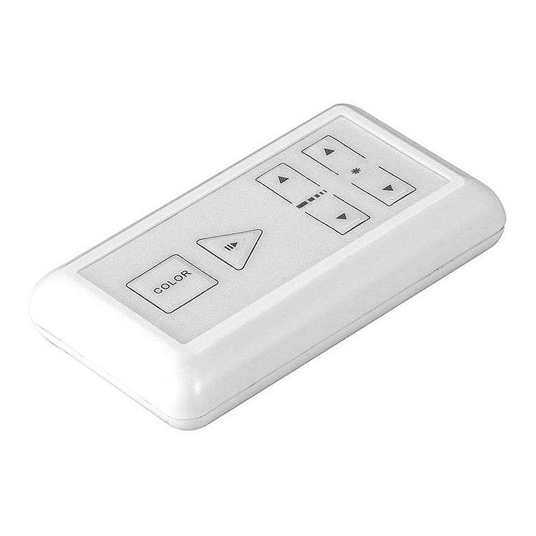 Image 1 WAC InvisiLED 4 inch Wide White Outdoor Wireless Controller
