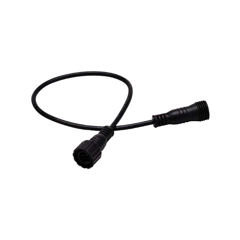 Image 1 WAC InvisiLED Pro 6 inch Black Joiner Cable