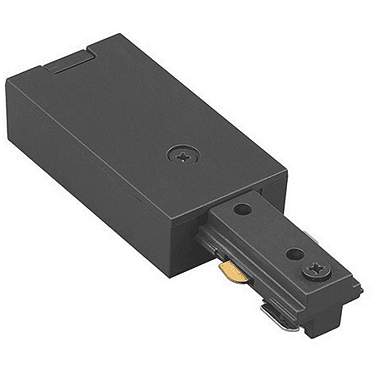 WAC Joiner Black Live End Feed Connector  Lightolier Compatible .