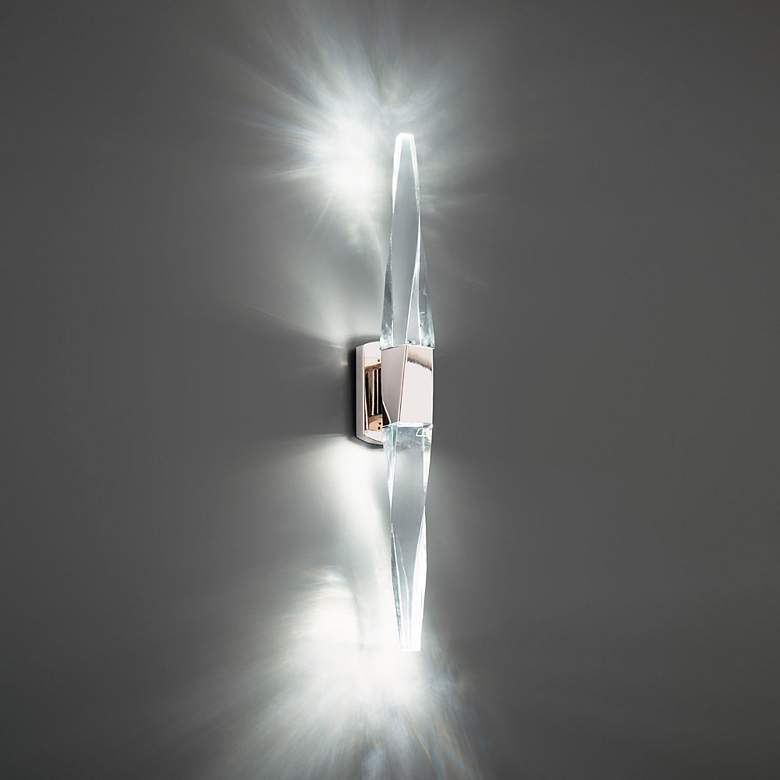 Image 3 WAC Kindjal 27" Wide Polished Nickel LED Vanity Bath Light more views