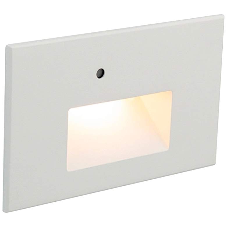 Image 2 WAC Kirke 5 inch Wide White LED Step Light with Photocell more views