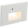 Thumbnail2 of WAC Kirke 5" Wide White LED Step Light with Photocell more views